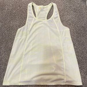 yellow tank top!